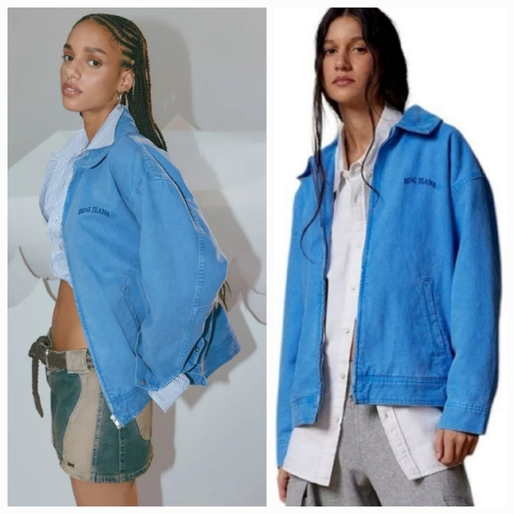 NWT Urban Outfitters Oversized Canvas Chore Jacket - Picture 1 of 7